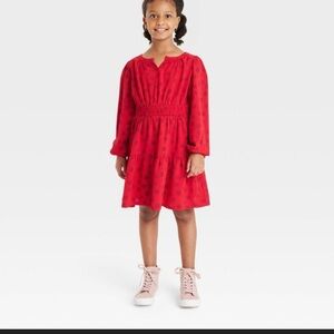 NWT Latino heritage month red girls dress size L 10/12